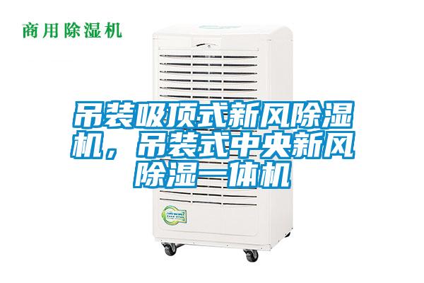 吊裝吸頂式新風(fēng)除濕機，吊裝式中央新風(fēng)除濕一體機