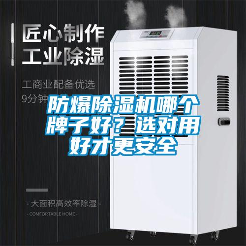 防爆除濕機(jī)哪個(gè)牌子好？選對用好才更安全