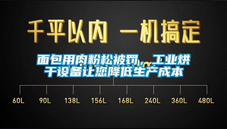 面包用肉粉松被罰，工業(yè)烘干設(shè)備讓您降低生產(chǎn)成本