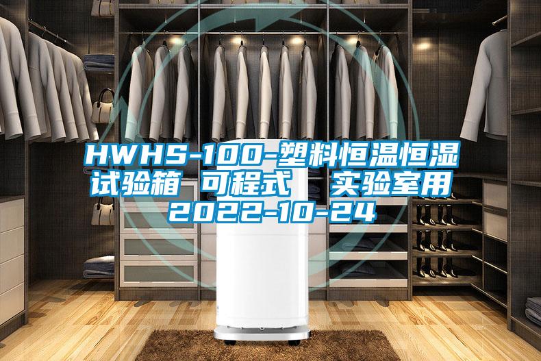 HWHS-100-塑料恒溫恒濕試驗箱 可程式  實驗室用2022-10-24