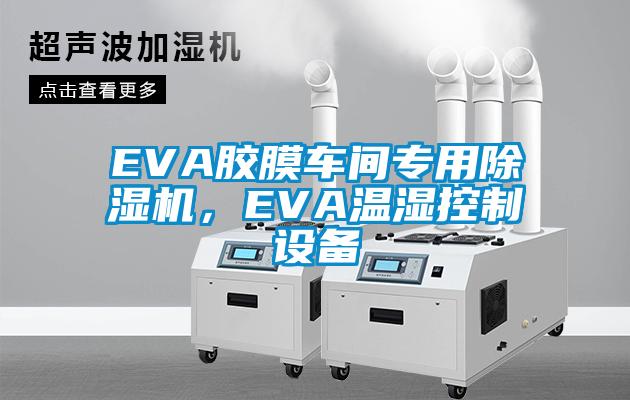 EVA膠膜車間專用除濕機(jī)，EVA溫濕控制設(shè)備