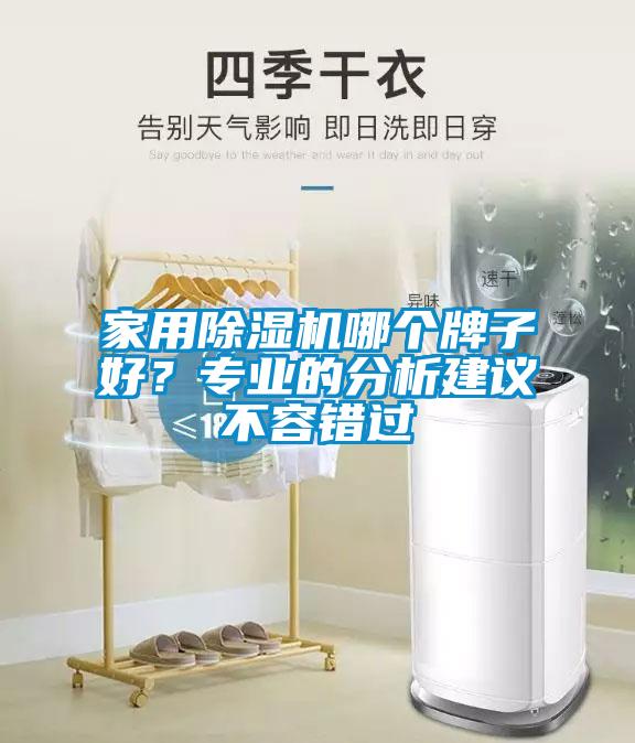 家用除濕機(jī)哪個(gè)牌子好？專業(yè)的分析建議不容錯(cuò)過