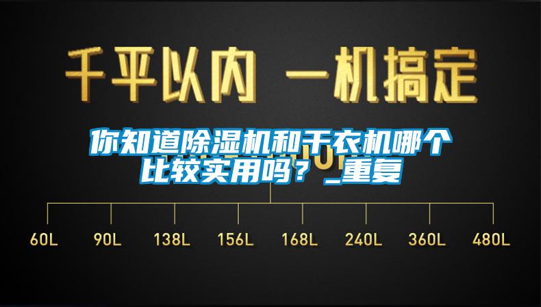 你知道除濕機(jī)和干衣機(jī)哪個(gè)比較實(shí)用嗎？_重復(fù)