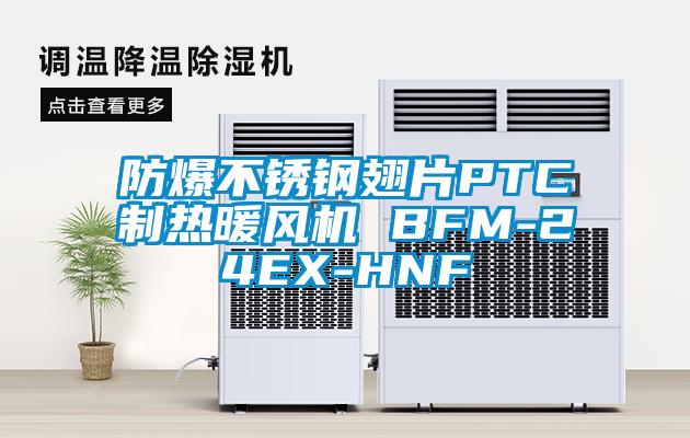 防爆不銹鋼翅片PTC制熱暖風機 BFM-24EX-HNF