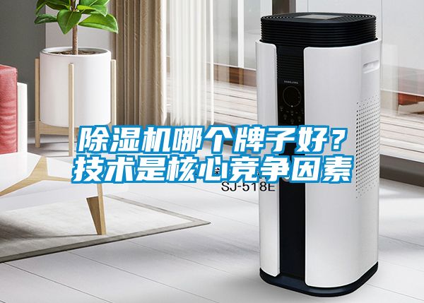 除濕機哪個牌子好？技術是核心競爭因素