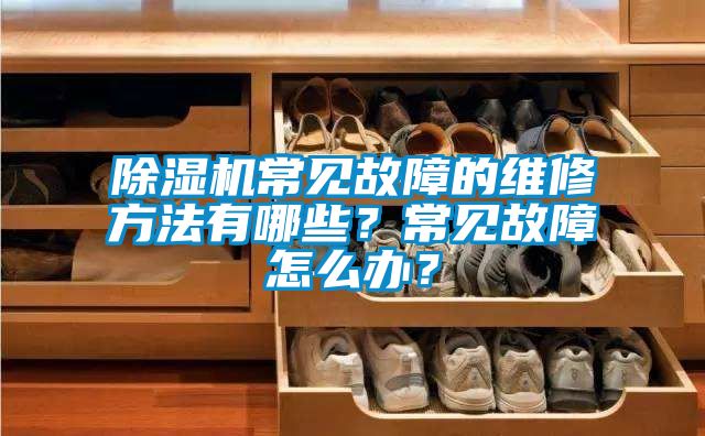 除濕機常見故障的維修方法有哪些？常見故障怎么辦？